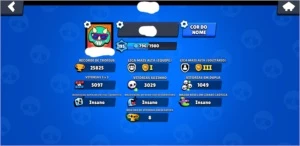 Conta com TODOS os 49 brawlers e com troca de nome - Brawl Stars