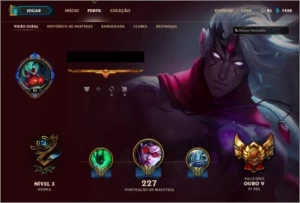 Conta Lol Gold - League of Legends