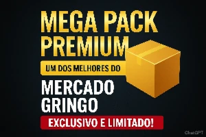 MEGA PACK PREMIUM – Um dos Melhores do Mercado Gringo