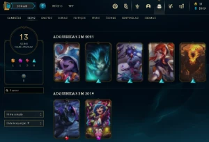 Conta Lol Nivel 58 - League of Legends