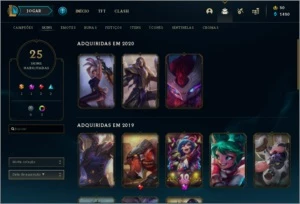 Conta Lol OFERTA | Plat 2 (Skin Ultimate) - League of Legends
