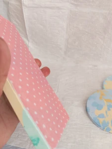 Kit Bandeja e 2 Porta-Copos em Cimento Branco - Artesanato e Personalizados
