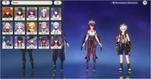 🔥Baal + Diluc + Sara🔥Servidor América🔥 AR27 - Genshin Impact