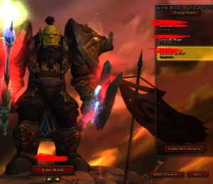 Conta Wow-Brasil. Pala, Dk, Mage, Warrior. 40K De Gold. - Blizzard