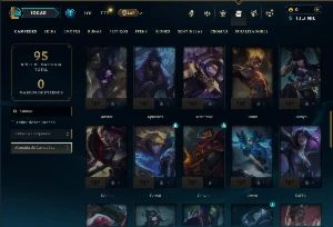 Mestre com 55 Champs e 7 Skins ( 21 PDL ) - League of Legends LOL