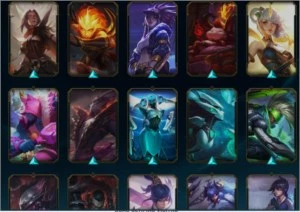 Conta de LoL Platina 4 com várias skins - League of Legends