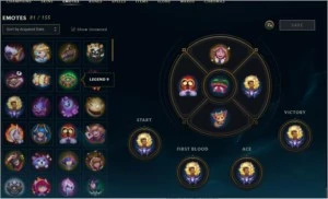 Conta de LoL Platina 4 com várias skins - League of Legends