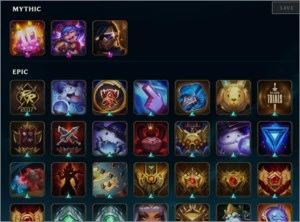 Conta de LoL Platina 4 com várias skins - League of Legends