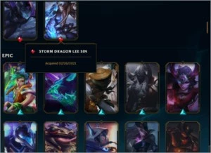 Conta de LoL Platina 4 com várias skins - League of Legends