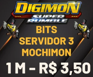 Bits Digimon Super Rumble - Servidor 3 Mochimon - Digimon Masters Online DMO