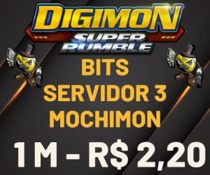Bits Digimon Super Rumble - Servidor 3 Mochimon