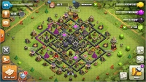 Conta Clash of Clans CV9 Semi Full BARATO!!