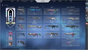 CONTA VALORANT - VARIAS SKINS