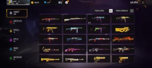 Conta de free fire gemada