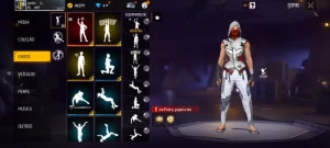 Conta de free fire gemada