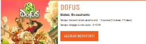 Conta veterana de Dofus