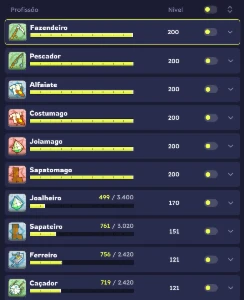 Conta veterana de Dofus