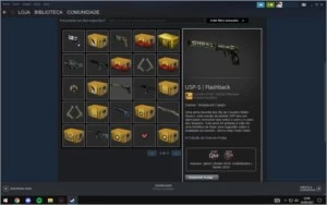 Conta Steam (Phasmofobia, skins de cs:go e etc)