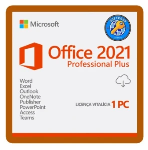 Microsoft Office 2021 - Professional Plus - Softwares e Licenças
