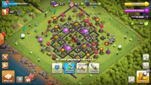 Conta Clash Of Clans CV 10