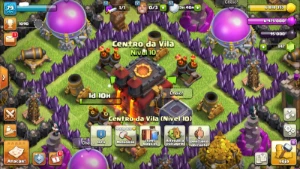 Conta Clash Of Clans CV 10