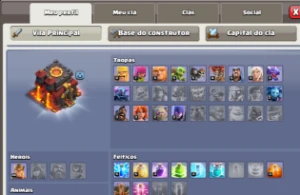 Conta Clash Of Clans CV 10