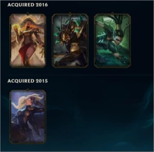 Conta level 30 unranked com skins legado e diversos loots. - League of Legends LOL