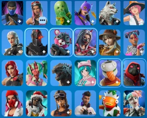 Conta fortnite com +200 Skins e modo Salve o Mundo Fundador