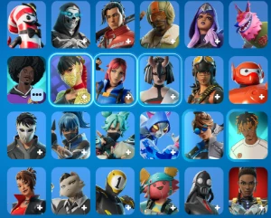 Conta fortnite com +200 Skins e modo Salve o Mundo Fundador