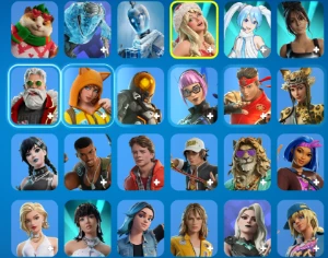 Conta fortnite com +200 Skins e modo Salve o Mundo Fundador