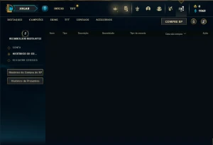 Conta Unranked com 31 Champs e 5 Skins + 3 Fragmentos - League of Legends LOL