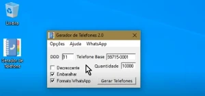 Gerador De Números (Leads) - Entrega Automatica - Outros