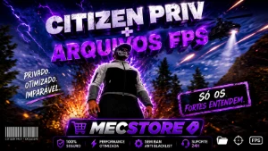 citizen priv fivem + céu + arquivos fps - GTA