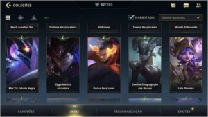 Conta grão mestre 42 skins - League of Legends: Wild Rift LOL WR