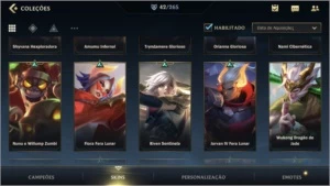 Conta grão mestre 42 skins - League of Legends: Wild Rift LOL WR