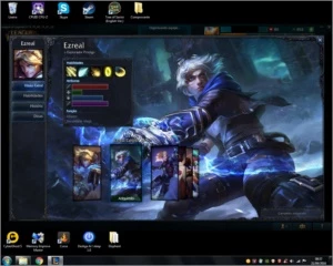 Conta LoL Unranked com Blitz Rusty, Corki OVNI, Kayle Juiza - League of Legends