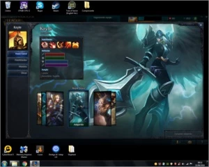 Conta LoL Unranked com Blitz Rusty, Corki OVNI, Kayle Juiza - League of Legends