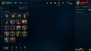 Conta League of Legends 2012 com muitas skins LOL