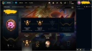 Conta League of Legends Ouro I LOL
