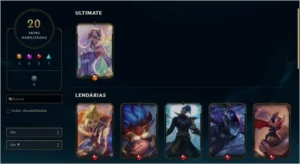 Conta League of Legends Ouro I LOL