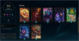 Conta League of Legends Ouro I LOL