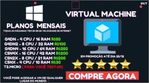 ✨ Máquina Virtual ✨ - Anúncio Dinâmico - Redes Sociais