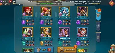 Venda de Conta Lords Mobile