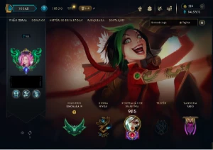 Conta lol emerald+all champs+293 skins - League of Legends