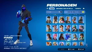 Conta fortnite picareta mint, skin midas