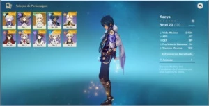 reroll qiqi + ning c1 + bennet + kujou sara - Genshin Impact