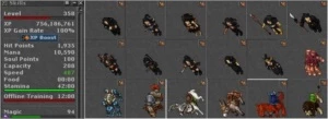 Tibia! Master Sorcerer 358 Gladera Black Friday