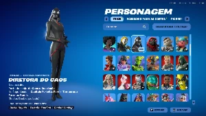 Vendo conta de Fortnite con skins de Passe de Batalha, 