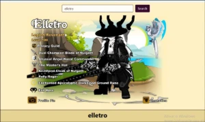 Conta de aqw nivel 100 com alguns hardfarms - Adventure Quest World