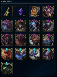 Conta LoL - 252 Skins - 228 Pontos de Prestígio - League of Legends